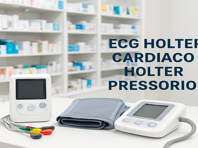 ECG HOLTER CARDIACO 24 E 48 ORE HOLTER PRESSORIO