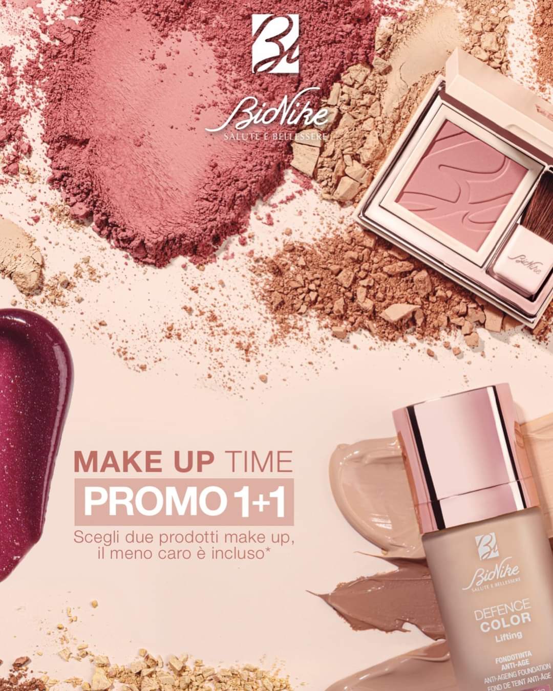 Promo Make-up BioNike 1+1 